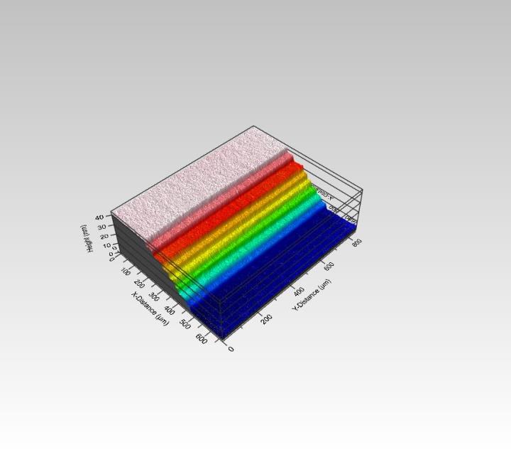 Nanoruler - High precision step height standard with nm steps